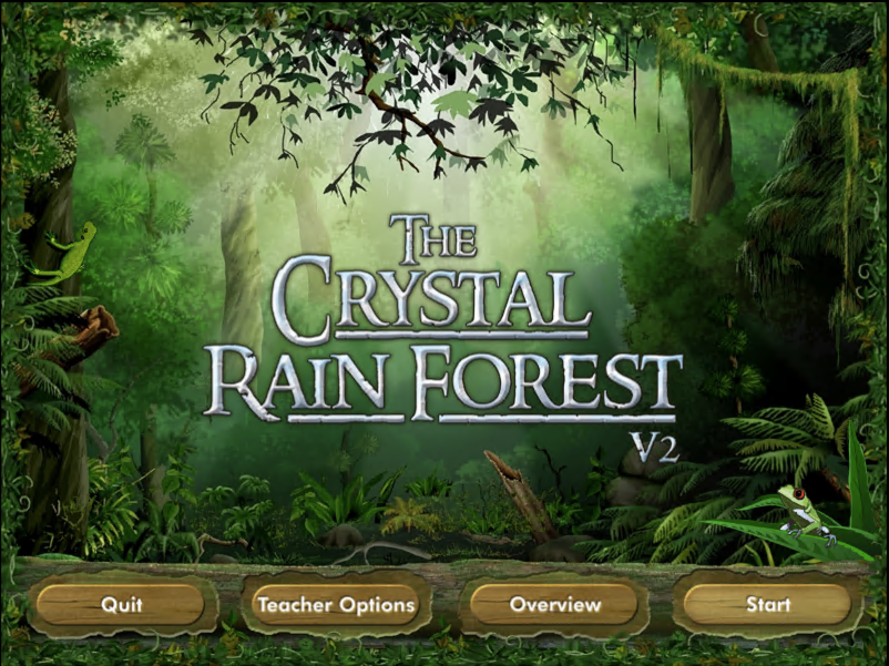 Crystal Rain Forest